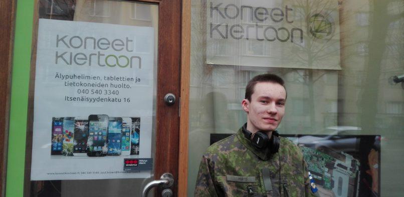 Koneet Kiertoon -verkkokaupalle lisäpotkua