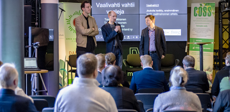 Vaalivahti Avoimuuden vaalipaneelissa